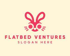 Bunny Rabbit Face logo design