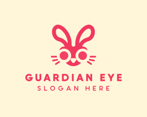 Bunny Rabbit Face logo design