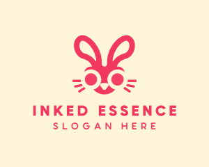 Bunny Rabbit Face logo design