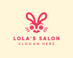 Bunny Rabbit Face logo design