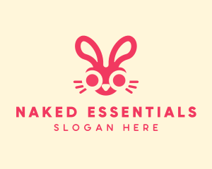 Bunny Rabbit Face logo design