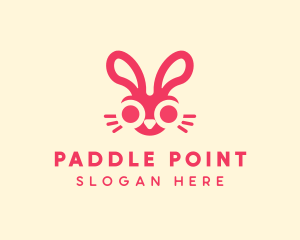 Bunny Rabbit Face logo design