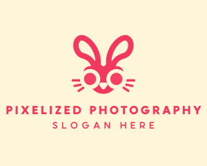 Bunny Rabbit Face logo design