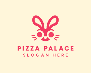 Bunny Rabbit Face logo design