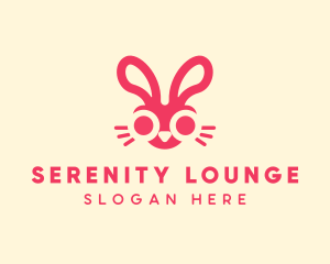 Bunny Rabbit Face logo design