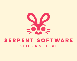 Bunny Rabbit Face logo design