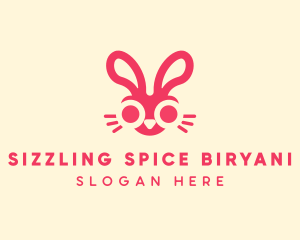 Bunny Rabbit Face logo design