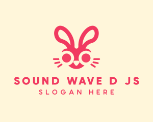 Bunny Rabbit Face logo design