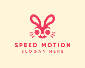 Bunny Rabbit Face logo design