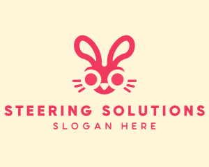 Bunny Rabbit Face logo design