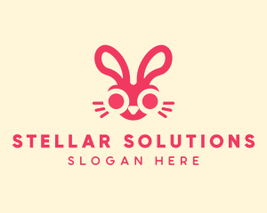 Bunny Rabbit Face logo design