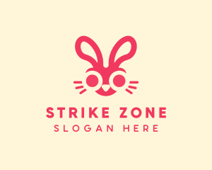 Bunny Rabbit Face logo design