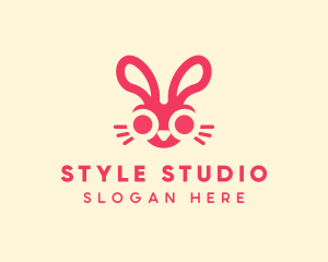 Bunny Rabbit Face logo design