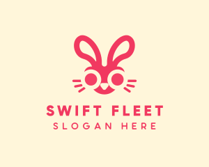 Bunny Rabbit Face logo design