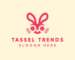 Bunny Rabbit Face logo design