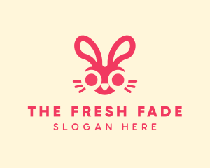 Bunny Rabbit Face logo design