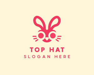 Bunny Rabbit Face logo design