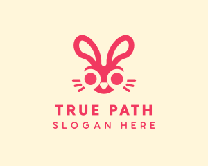 Bunny Rabbit Face logo design