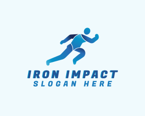 Running Runner Athlete logo