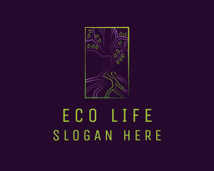 Tree Eco Park logo design