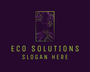 Tree Eco Park logo design