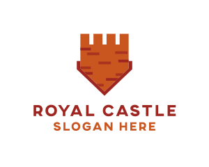 Brick Castle Shield  logo design