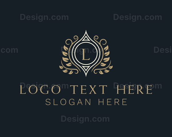 Luxurious Beauty Ornament Logo