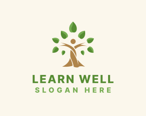 Human Nature Wellness logo design