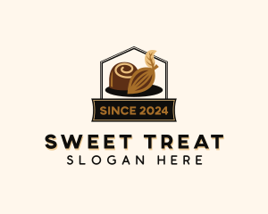 Chocolate Cocoa Snack logo design