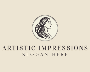 Beauty Stylist Hairdresser logo design