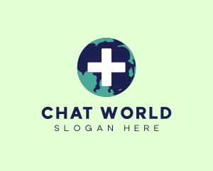 Global Health Cross  logo design