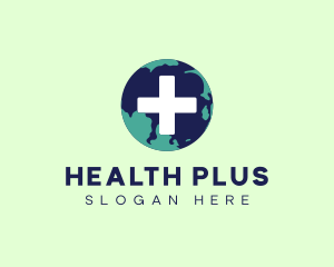 Global Health Cross  logo design