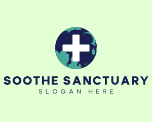 Global Health Cross  logo design