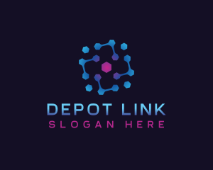 Data Link Technology logo design