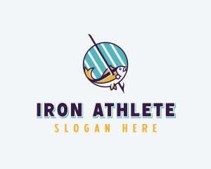 Athletic Spearfishing League logo design