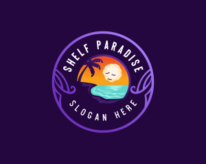 Vacation Beach Resort logo design