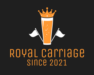 Royal Crown Beer  logo design