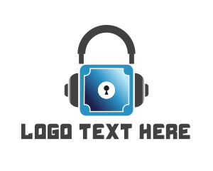 Headphones Vault Lock logo