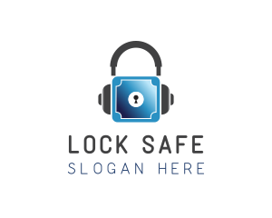 Headphones Vault Lock logo