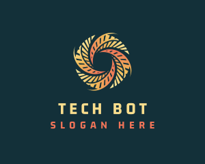 AI Software Tech Developer logo design