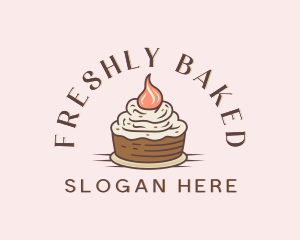 Sweet Cupcake Pastry logo design