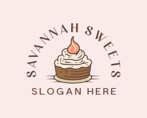 Sweet Cupcake Pastry logo design