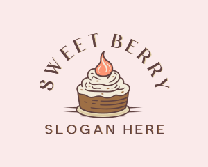 Sweet Cupcake Pastry logo design