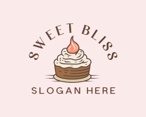 Sweet Cupcake Pastry logo design