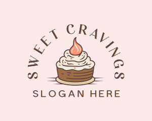 Sweet Cupcake Pastry logo design