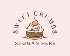 Sweet Cupcake Pastry logo design