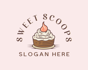 Sweet Cupcake Pastry logo design