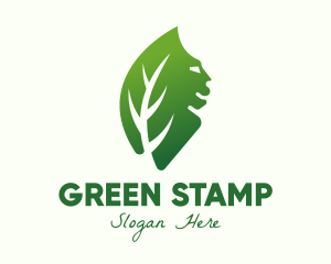 Green Lion Leaf logo design