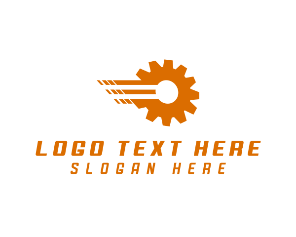 Gear logo example 1