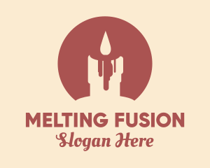 Melting Scented Candle  logo